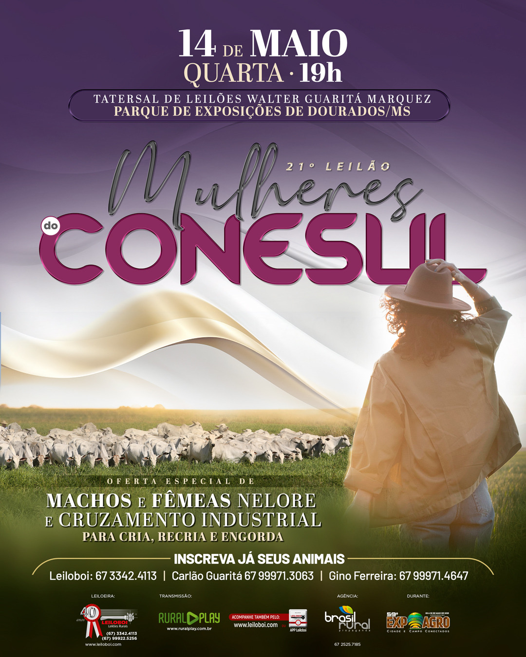 21º LEILÃO CORTE MULHERES DO CONESUL - EXPOAGRO 2025