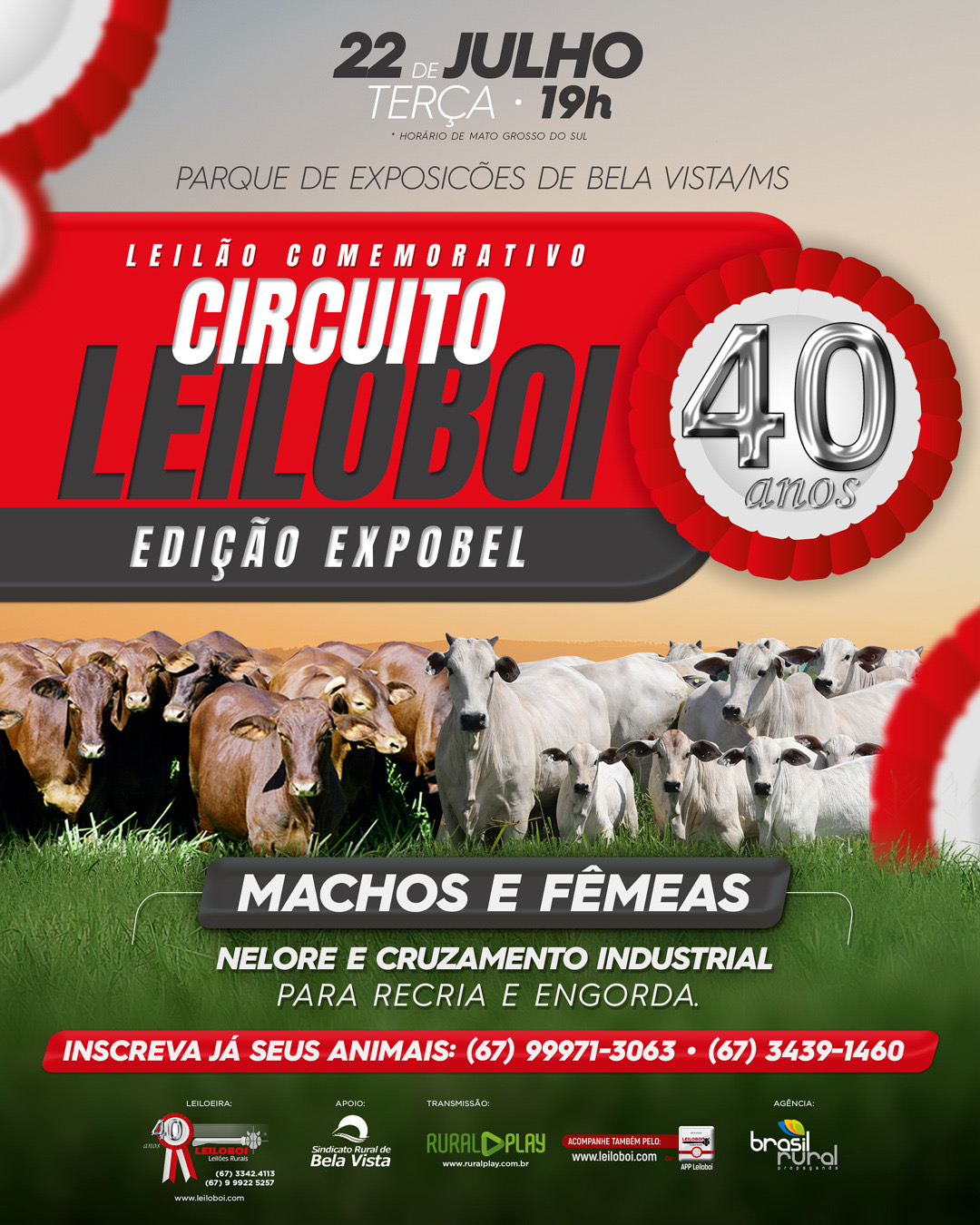 LEILÃO CORTE CIRCUITO LEILOBOI 40 ANOS - EXPOBEL 2025
