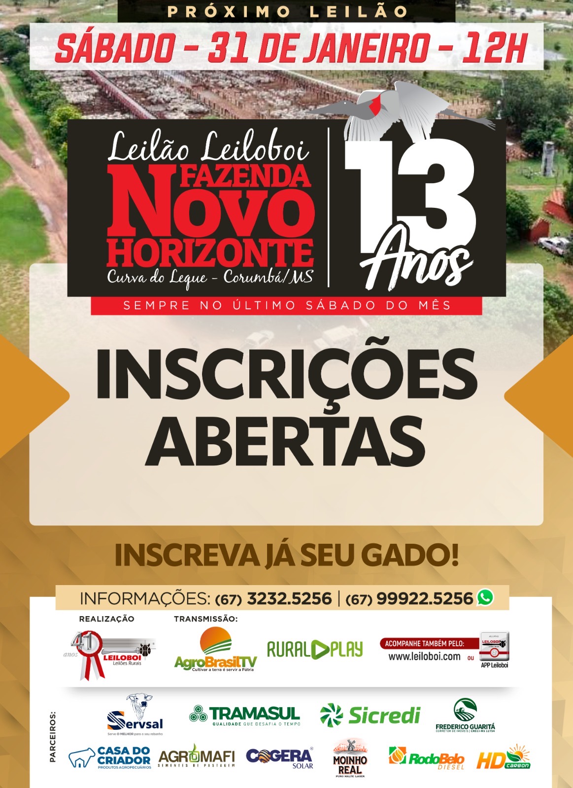 150º LEILÃO FAZENDA NOVO HORIZONTE