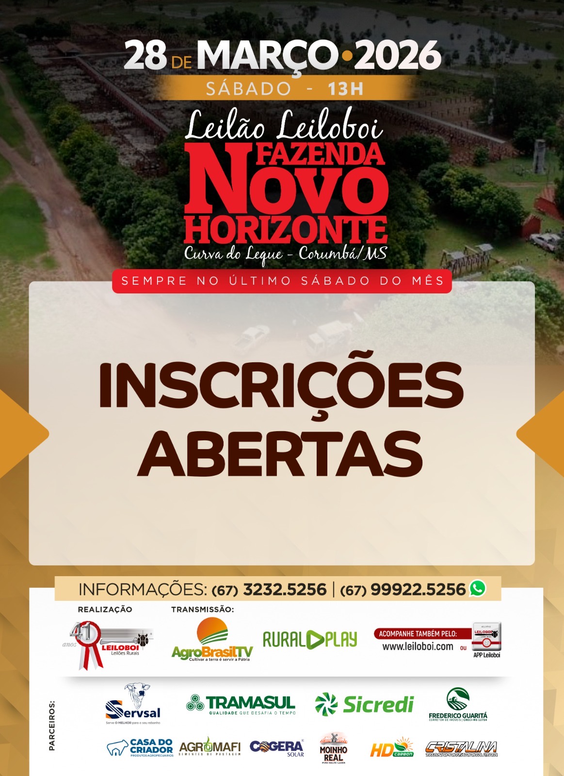 152º LEILÃO FAZENDA NOVO HORIZONTE