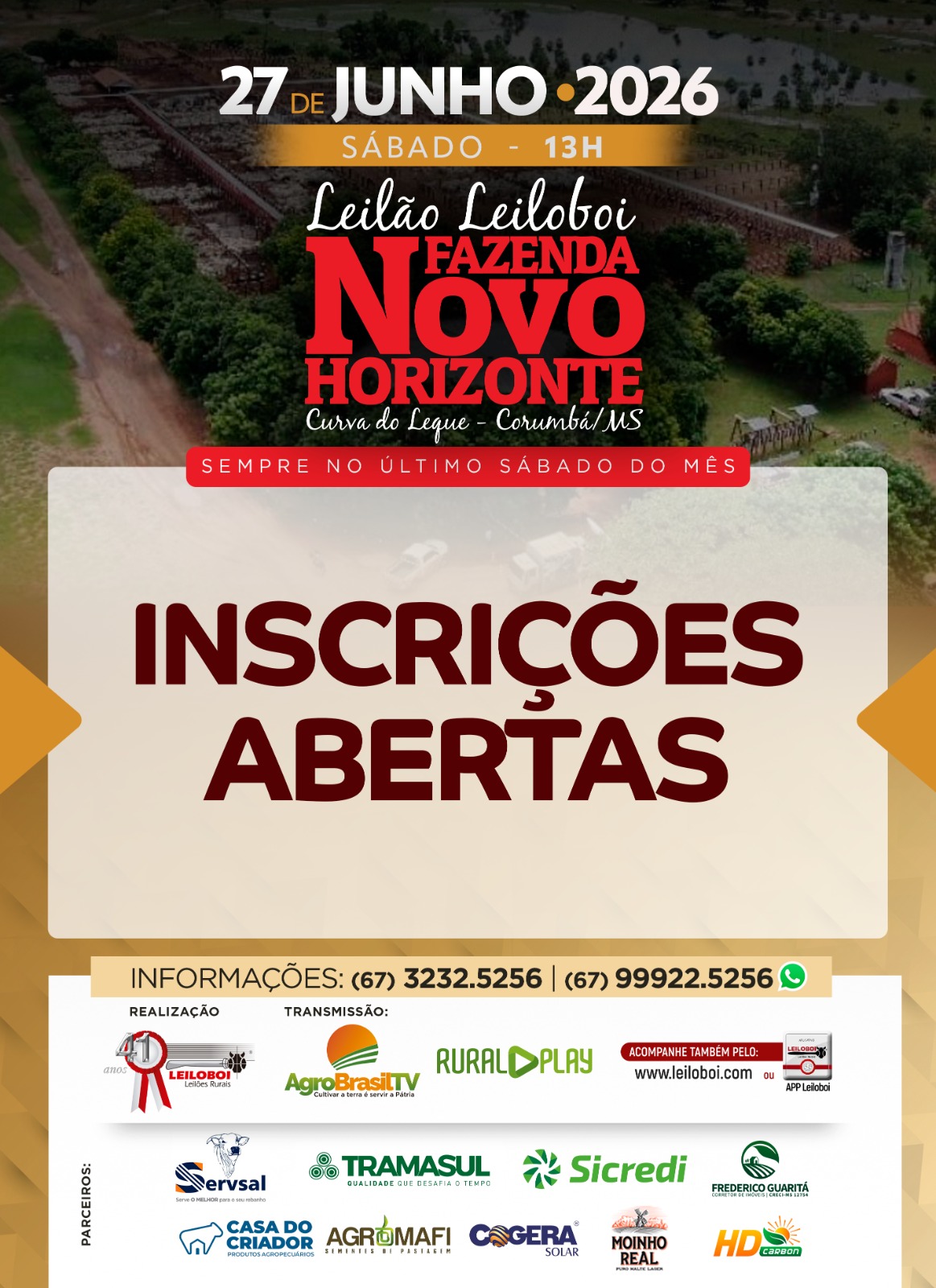 155º LEILÃO FAZENDA NOVO HORIZONTE