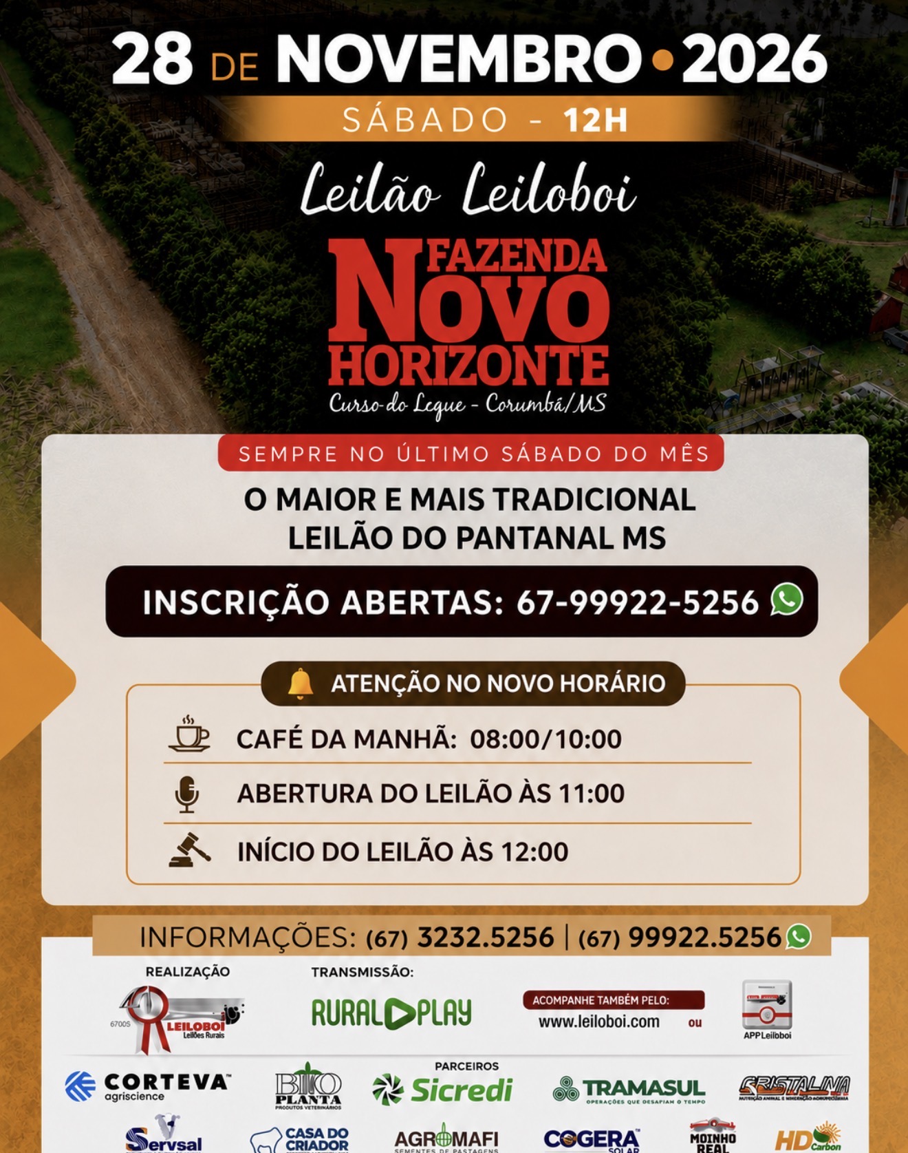 160º LEILÃO FAZENDA NOVO HORIZONTE