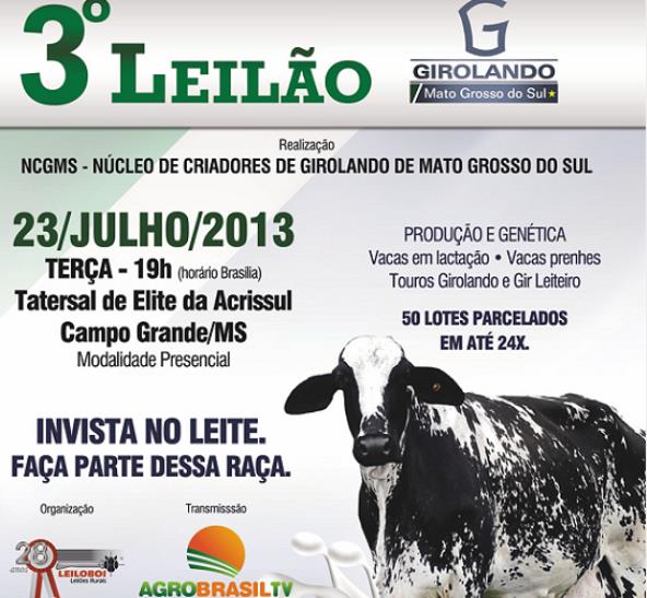 3º LEILÃO GIROLANDO  MS