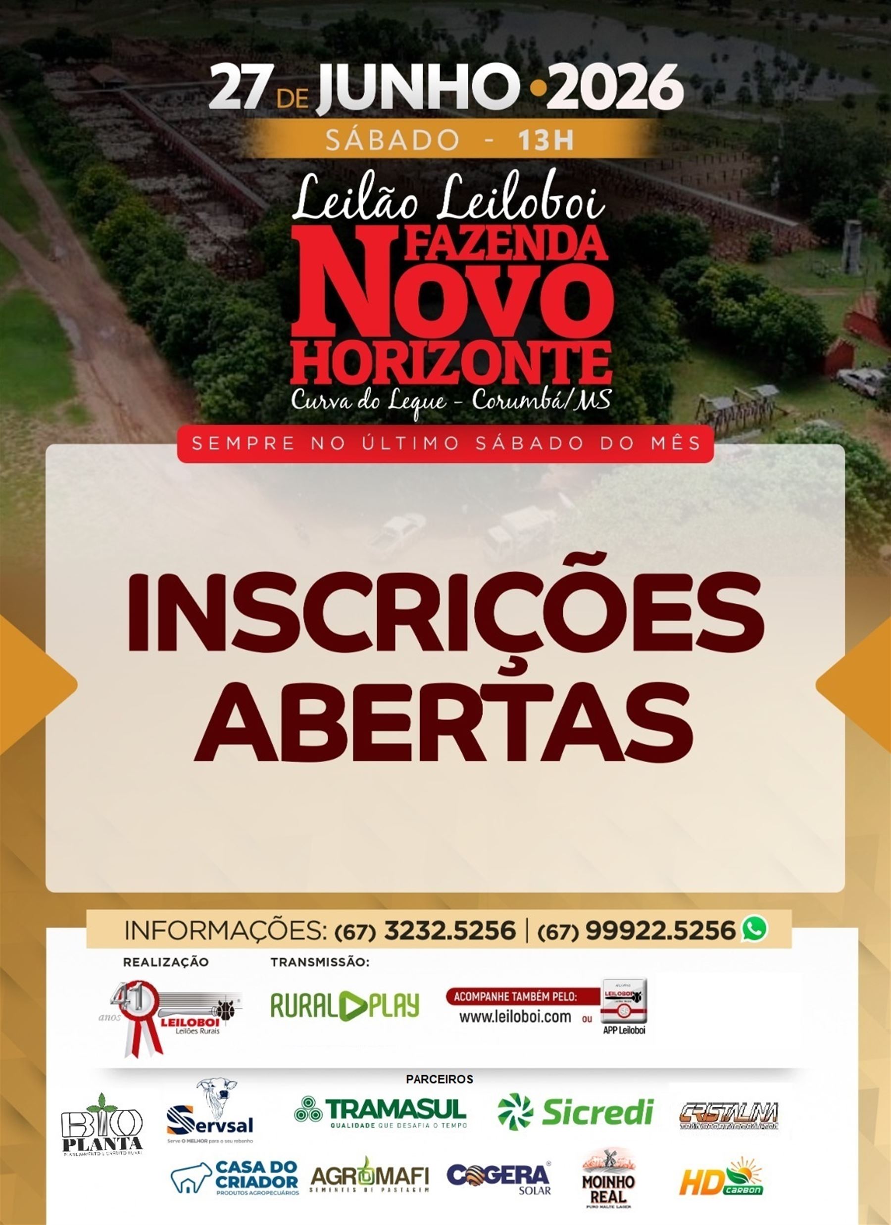 155º Leilão Leiloboi Fazenda Novo Horizonte